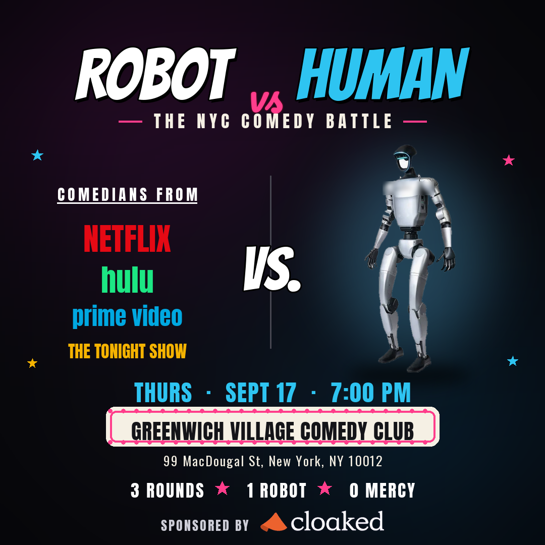 Robot vs Human: The NYC Comedy Battle second show
