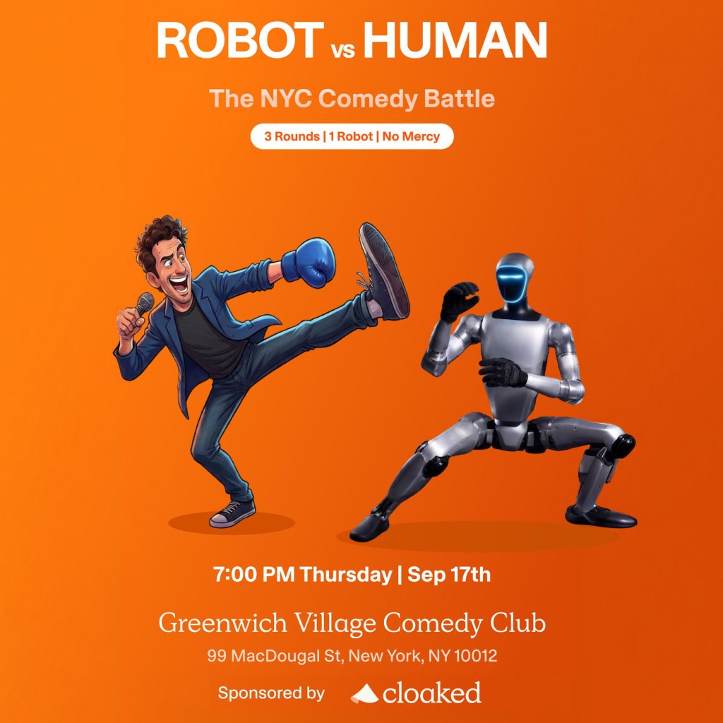 Photo of Robot Vs Human: The NYC Comedy Battle